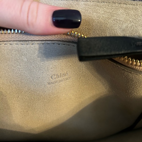 Chloe Medium Faye shoulder bag in Black - Picture 5 of 10